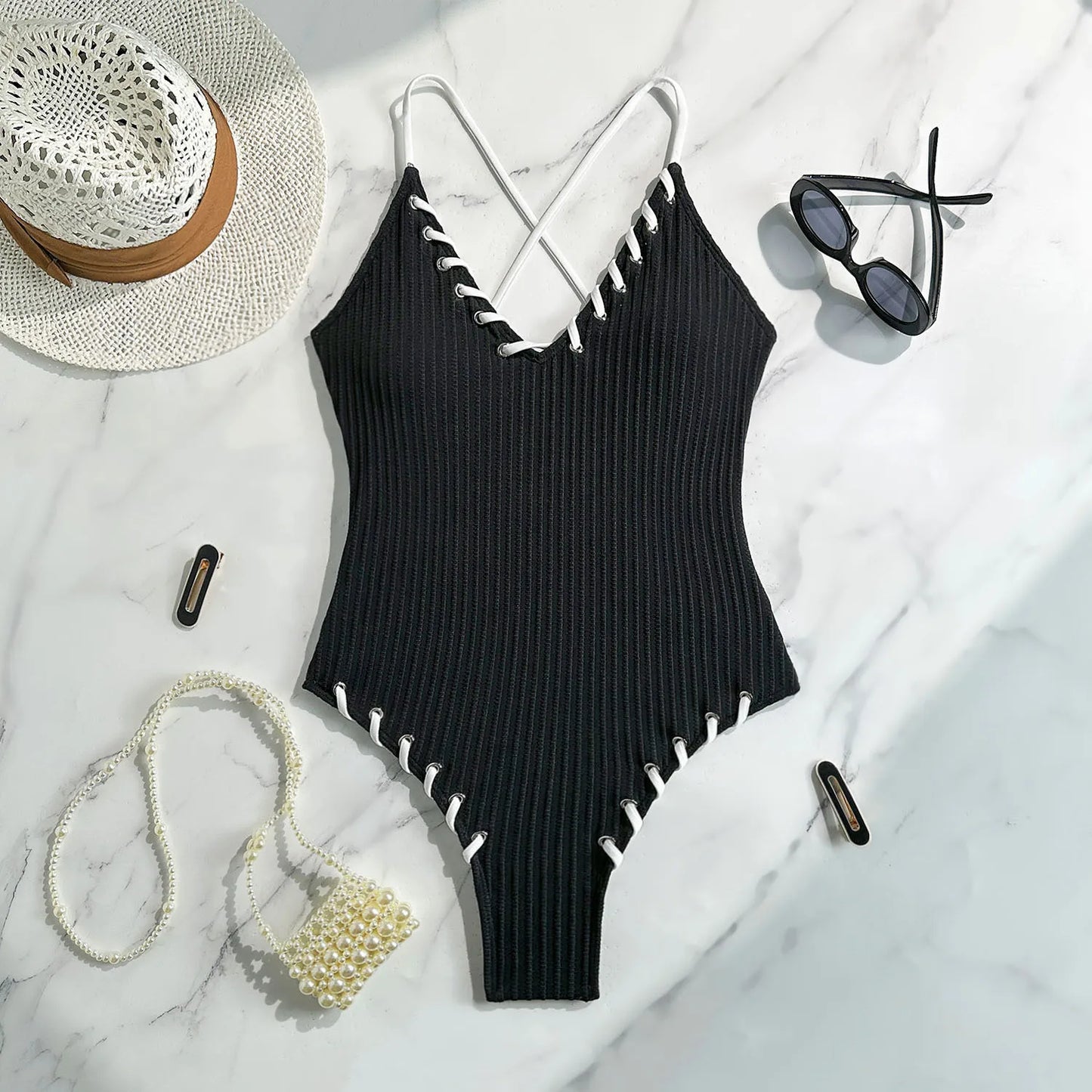 Sexy One Piece Body Bathing Suit Beachwear