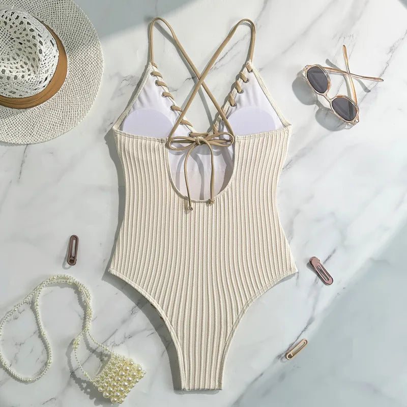 Sexy One Piece Body Bathing Suit Beachwear