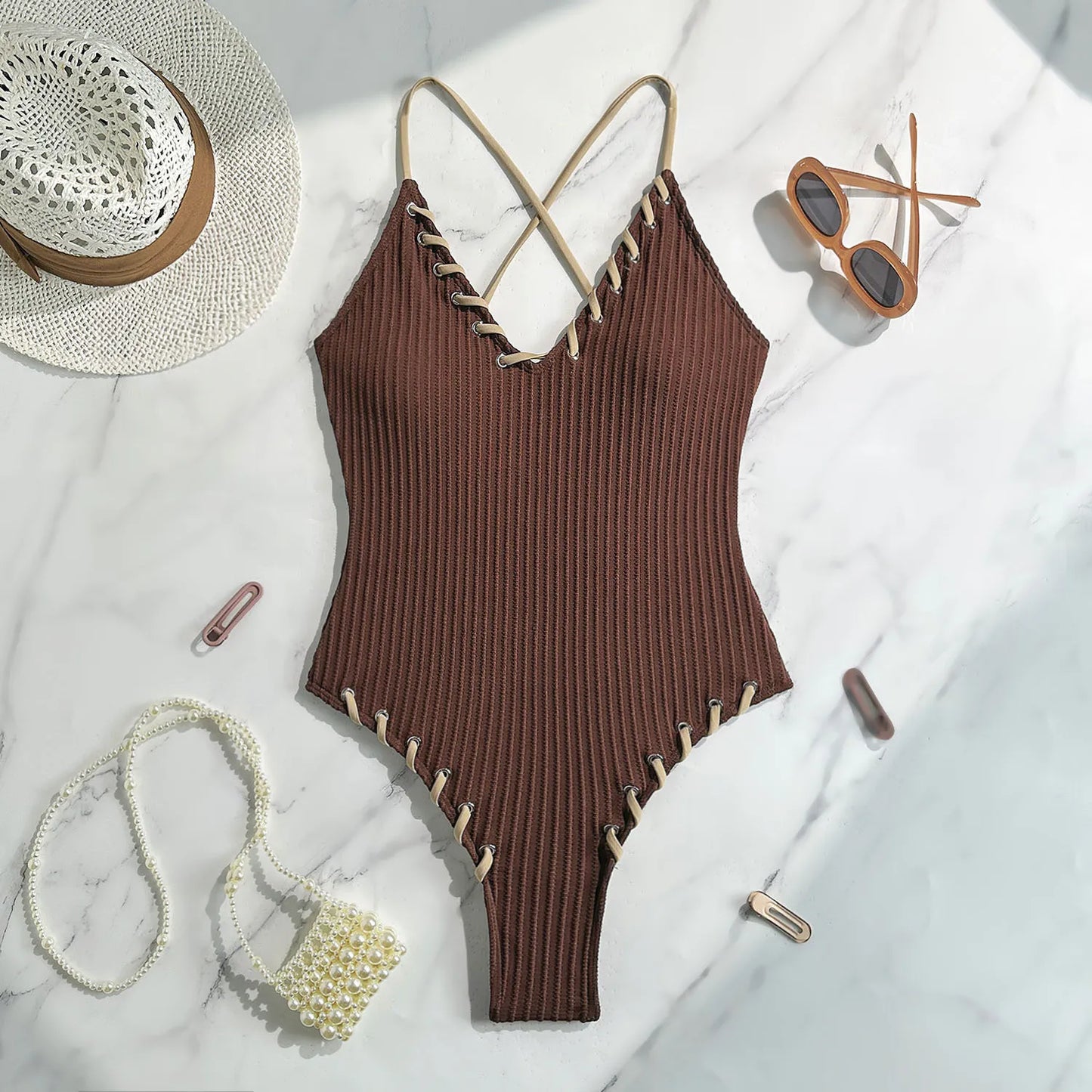 Sexy One Piece Body Bathing Suit Beachwear