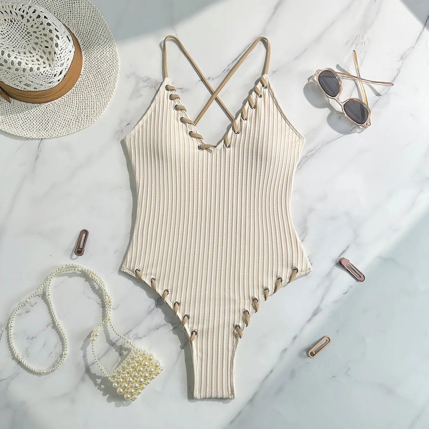 Sexy One Piece Body Bathing Suit Beachwear