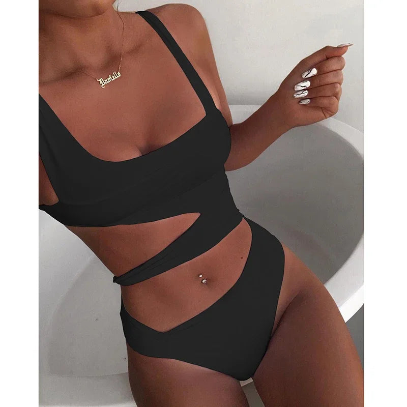 Sexy One-Piece Bodysuit Bikini